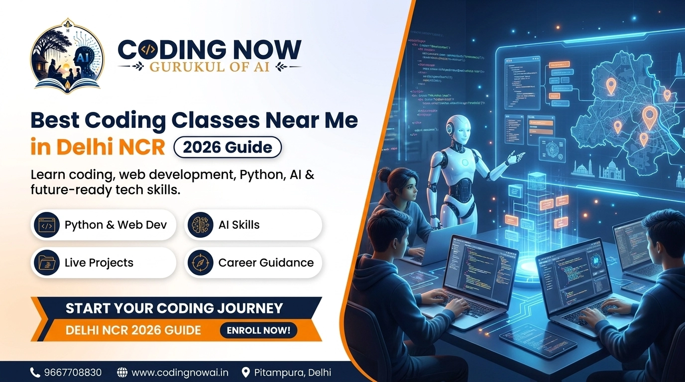 Best Coding Classes Near Me in Delhi NCR – 2026 Guide